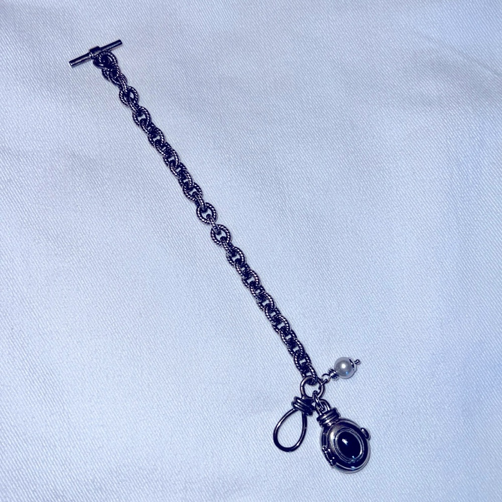 J Jill Silver Charm Watch